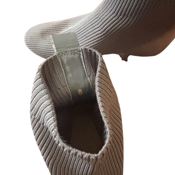 Everlane Women’s The Glove Boot ReKnit Ankle Boots Gray Size 8 - Picture 3 of 6
